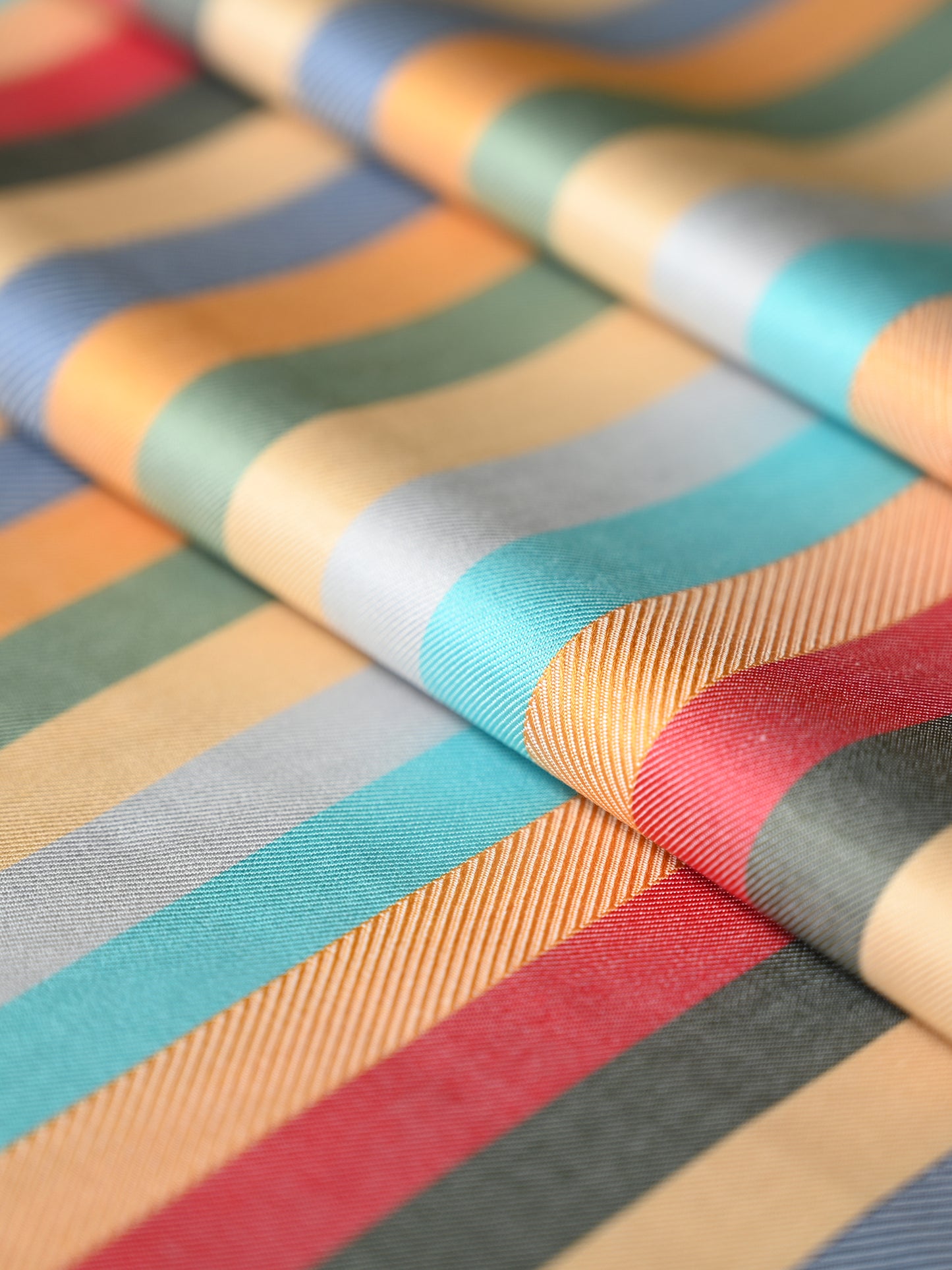 Multicolor Stripe Fusion Shirt