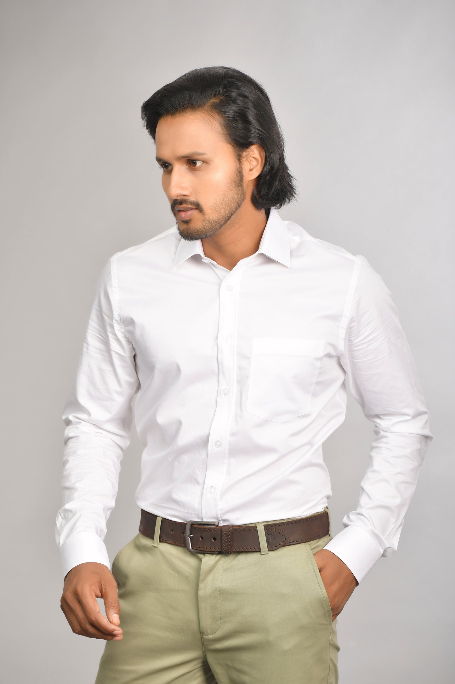 White Twill Shirt